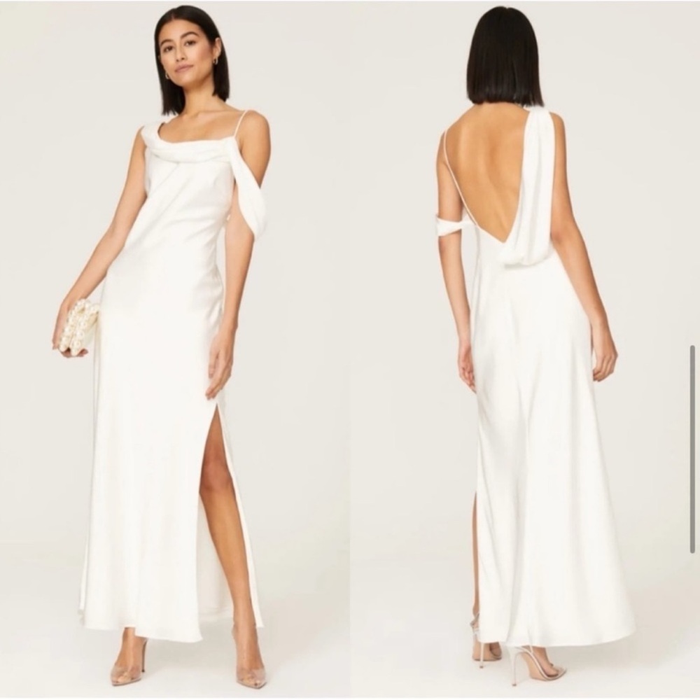 Fame and partners Francois Draped dress